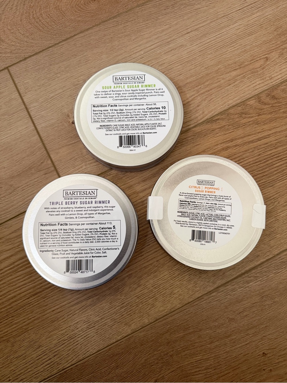 Bartesian Sugar Rimmers (3-pack) - Picture 2 of 2
